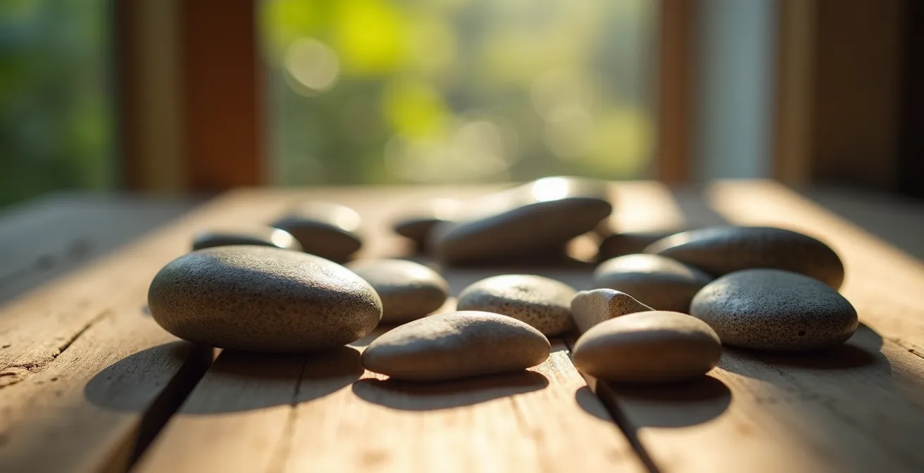 Symbolische Darstellung der Gewohnheitsschleife mit verbundenen Elementen, die den Kreislauf von Auslöser, Verhalten und Belohnung zeigen.