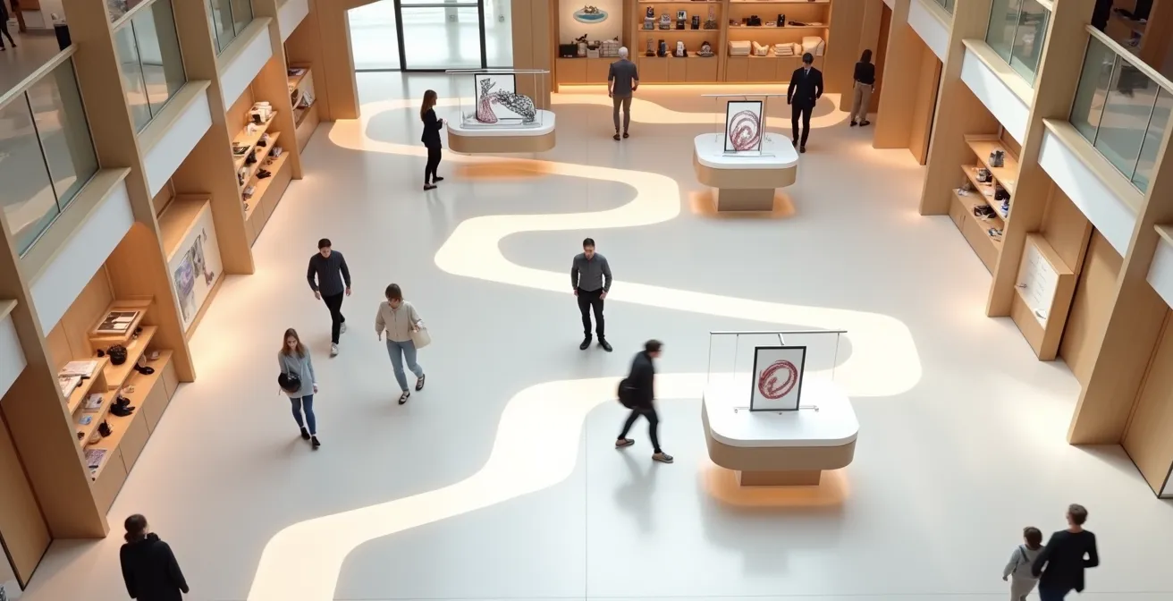 Visualisierung einer vernetzten Customer Journey über alle Omnichannel-Touchpoints