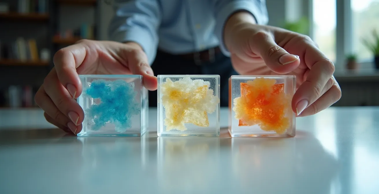 Abstrakte Darstellung von A/B-Testing-Prozessen im Omnichannel