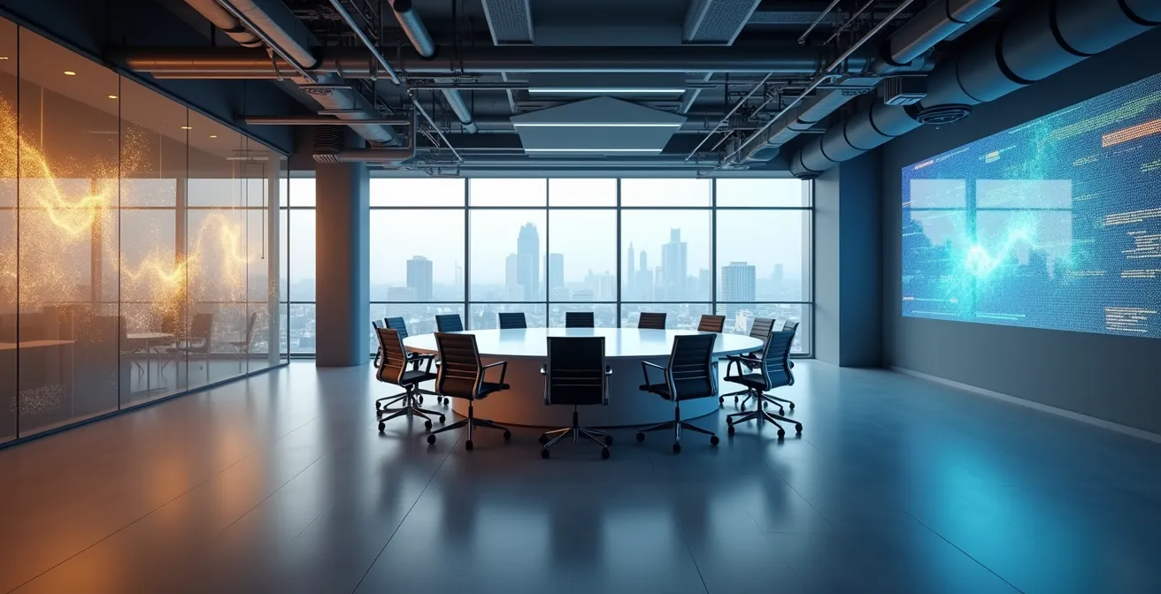 Visualisierung eines vierstufigen Customer-Feedback-Loop-Systems