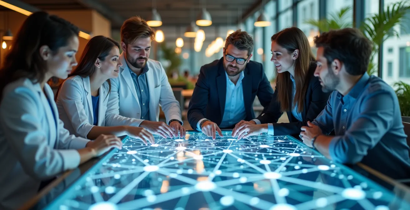 Schwarmintelligenz-Netzwerk für strategisches Horizon Scanning