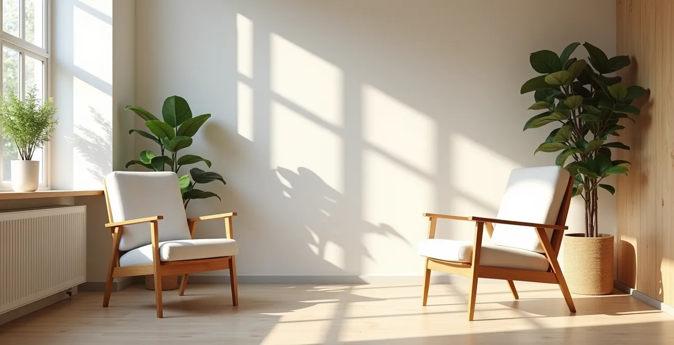 Darstellung des therapeutischen Raums als geschützter Entwicklungsort